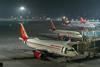 Air India aircraft at Mumbai airport