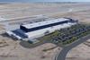 Gulfstream's rendering of its planned service centre at Phoenix-Mesa Gateway airport