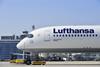 Lufthansa Airbus A350-900 at Munich airport