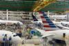 Boeing 787 assembly site in North Charleston, South Carolina on 15 April 2024