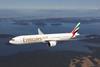 An Emirates Boeing 777-300ER