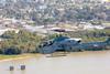 AH-1W Super Cobra on sundown ceremony flight c US Marine Corps