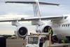 Flybe BAe 146 baggage loading
