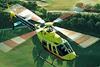 Bell 407 flying W200