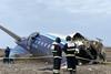 E190 wreckage-c-Kazakhstan emergency situations ministry