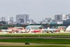 Aircraft at Ho Chi Minh city airport