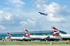 British Airways aircraft at Heathrow March 2020