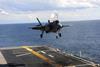 Lockheed Martin F-35B JSF carrier landing, 