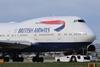 British Airways Boeing 747-400 nose upper deck