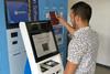 Image 1 - Elenium demonstration of the health screening kiosk Low Res