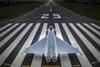 Typhoon on runway