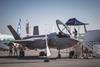 F-35 replica Dubai air show