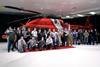 Canadian Coast Guard and Bell Textron Canada staff pose in front of the 16th Bell 429 helicopter delivered to the Coast Guard c Canadian Coast Guard