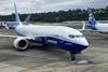 Boeing 737 Max 10 at Boeing Field in Seattle on 14 June 2022