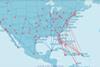 Southwest international network route map