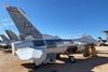 F-16 mothballed at Davis-Monthan AFB that will be used to create a digital replica of the fighter c USAF
