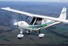 Ikarus C42 Zero SynAvGas flight