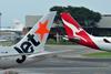 Jordan Tan Shutterstock, Qantas Jetstar tails