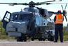 Royal Navy Wildcat with Martlet missiles
