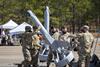 US Army soldiers with Martin UAV V-Bat c US Army