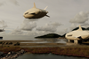 Airlander Military - Three aircraft-c-Hybrid Air Vehicles