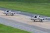 A-10s taxi at Osan air base South Korea c USAF