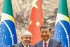 Brazilian president Luiz Inacio Lula da Silva and Chinese president Xi Jinping in 2023