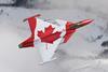 Saab Gripen E with Canadian maple leaf livery