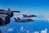 F-35Bs with USAF B-52H