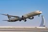 An Etihad Airways Boeing 787 Dreamliner takes off from Abu Dhabi International Airport LR
