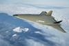 NASA released this image of a supersonic airliner concept