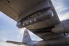 Northrop Grumman Litening pod on C-130 wing c Air National Guard