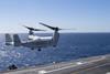 CMV-22 osprey carrier takeoff