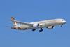 Etihad Airways Boeing 787-10 landing 1