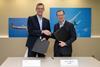 (L-R) Jean-Brice Dumont, Executive Vice-President, Engineering, Airbus with Kevin Shum, Director-General of CAAS