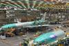 Boeing's Everett production site on 15 June 2022