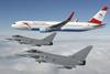 Austrian Typhoons 767 wide