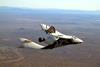 SpaceShipTwo with engine