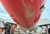 Fuselage mud-c-NTSB via Nashville airport
