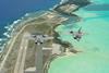 F-22 Raptors fly over Wake Island 2- Credit USAF
