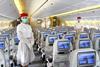 Emirates cabin crew PPE masks