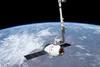 ISS captures Dragon capsule in orbit,