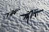 Two US Navy EA-18G Growlers over Afganistan