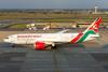 Kenya Airways Boeing 787 at Nairobi airport