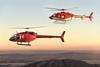 Bell 407GXi and Bell 505