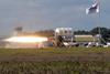 X-60A hot fire test conducted at Cecil Spaceport in Jacksonville Florida - Credit USAF