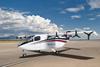 A digital rendering of Airflow's in-development electric aircraft in Ravn Alaska's colours