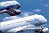 Airbus A380 Boeing 747-8 tussle W445