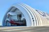 Inflatable hangar-c-United Aircraft