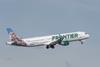 Frontier first A321